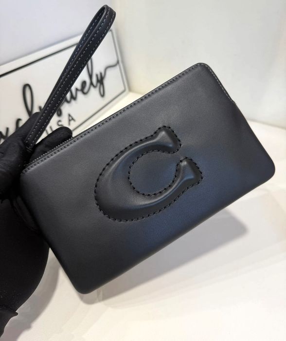 Женский кожаный кошелек Coach оригинал жіночий гаманець оринінал