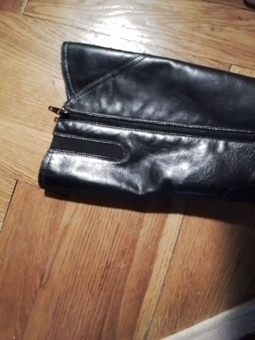 Красивые и удобные сапоги 40 раз.,кожа, Польша