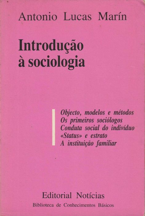 Introdução à Sociologia