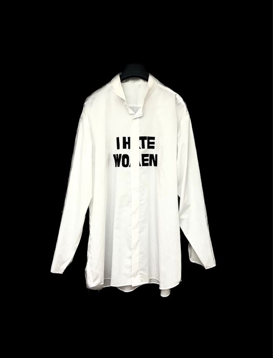 Рубашка в стиле nike maison margiela vivienne