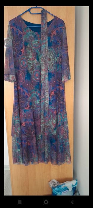 Sukienka siateczkowa