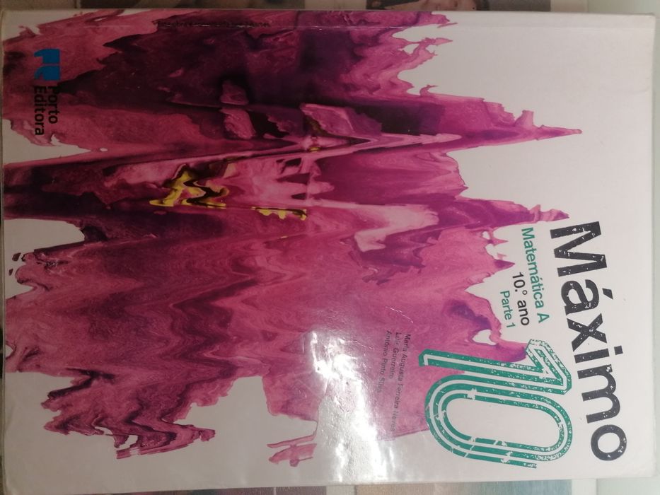 Conjunto de livros: Máximo, Matemática A
