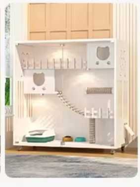 vila (casa) para gatos