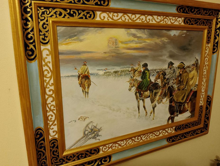 Obraz olejny kopia Jerzego Kossaka