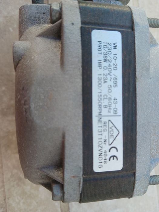 Motore de ventilação de frigorífico