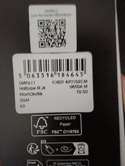 Kurtka narciarska męska Dare2b Halfpipe III rozmiar M