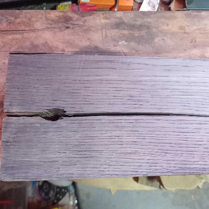 Czarny dąb naturalny knifemaking rękodzieło 11,3 %