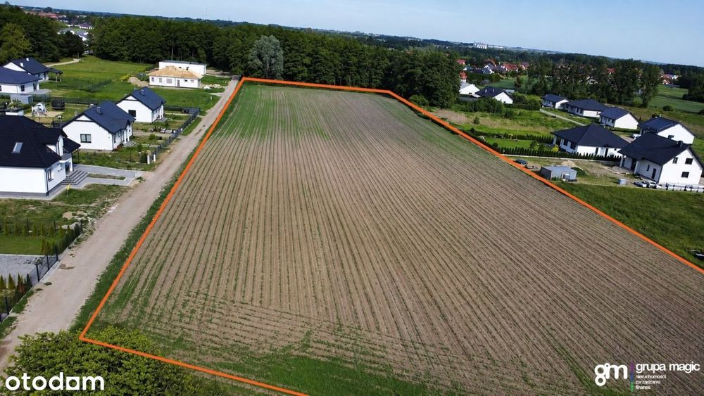 Działka budowlana 810 m² – Głogowo