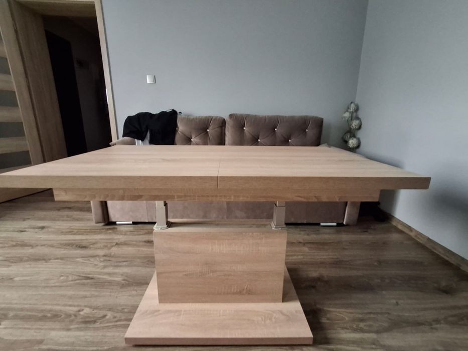 Ławostół rozkładany dąb sonoma