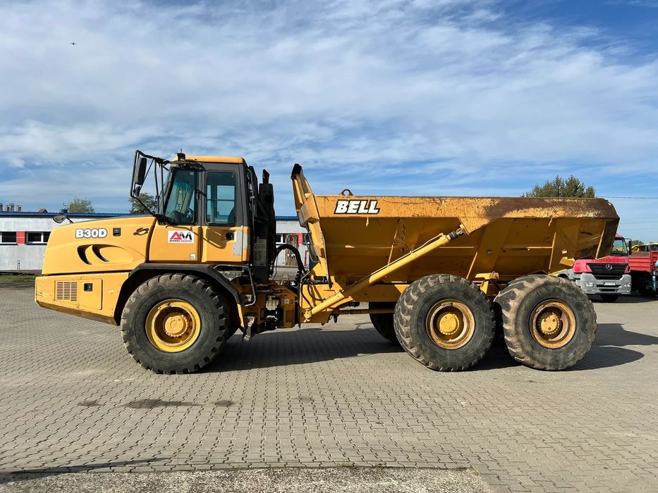 Bell B30D  wozidło przegubowe 6x6, 27t ładowności, szerokie opony, dobry stan