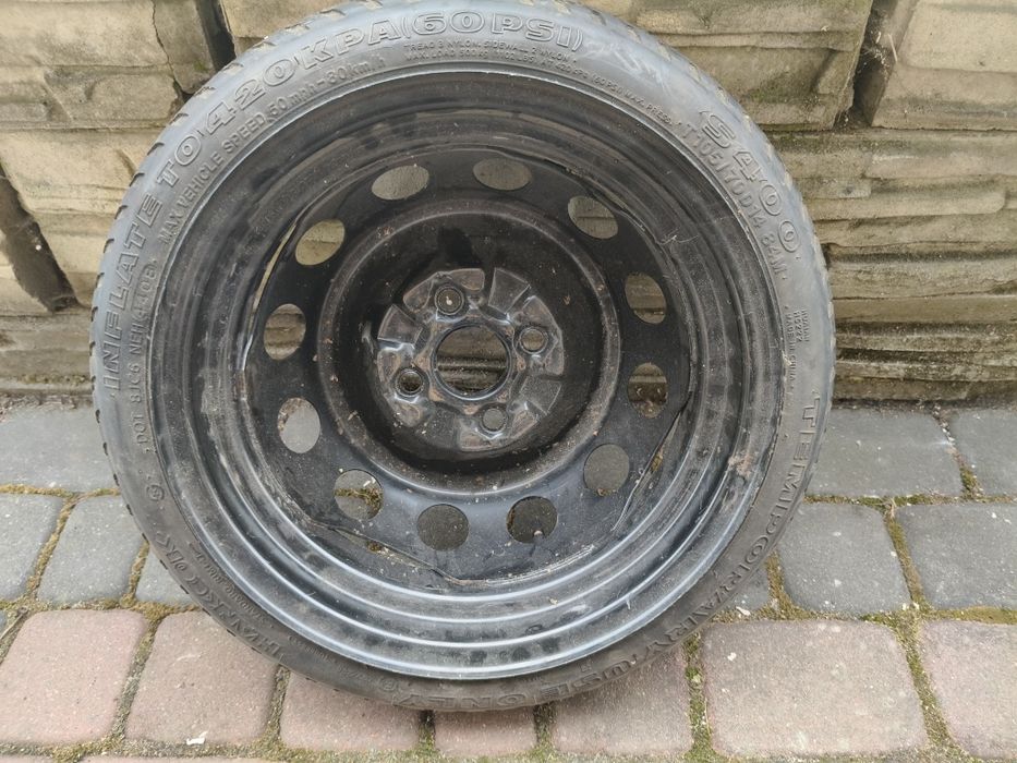 Koło dojazdowe Hunday i10