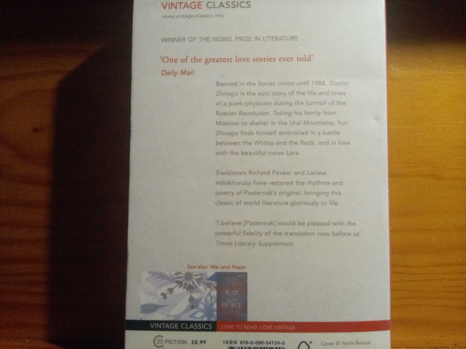Doctor Zhivago - Pasternak