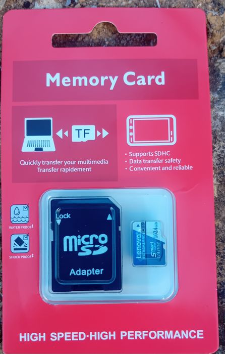 Micro cartão memória SD  ( Novo) 256GB, 512GB e 1 TB