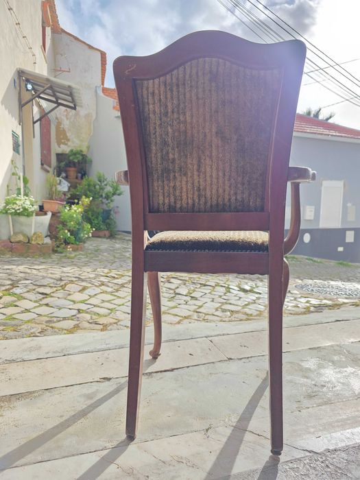 cadeira anos 50 de encosto