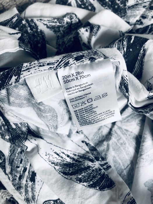 H&M komplet pościeli poszewki kołdra 140/200 poduszka 2 szt 50/70