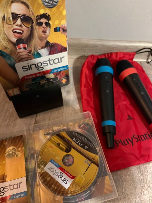 SingStar PS3 bezprzewodowe mikrofony