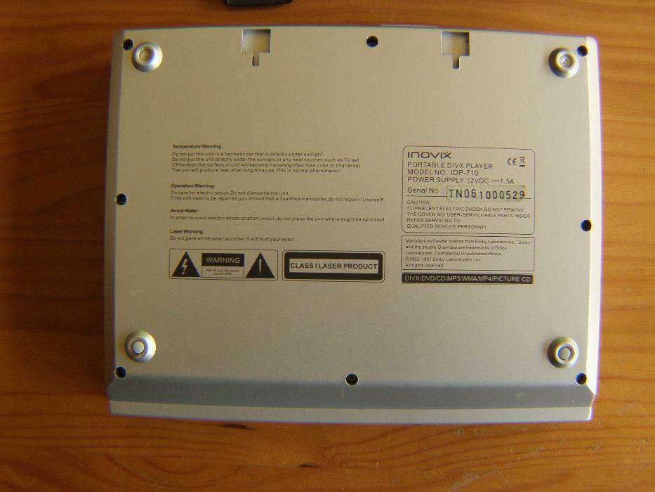 DVD Player Divx player IDP-710