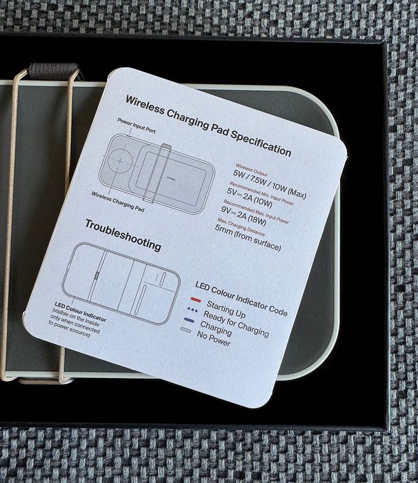 Orbitkey Nest Organizador Secretária Carregamento Wireless, Novo