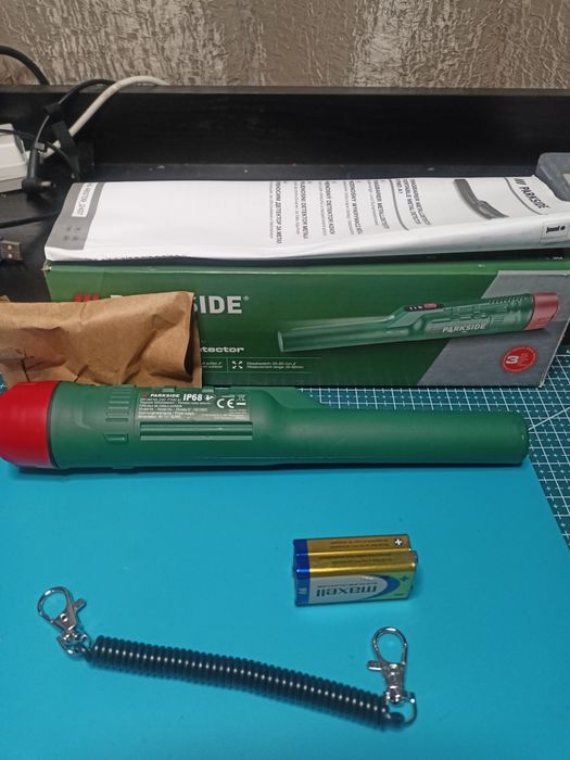 Wykrywacz metali pinpointer Parkside PTMD A1 IP68 – stan jak nowy