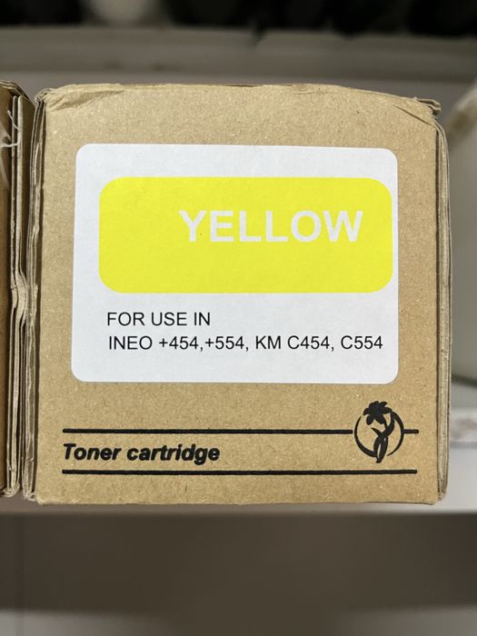 NOWE Oryginalne tonery 454e, 554e, C454e, C554e DEVELOP KONICA