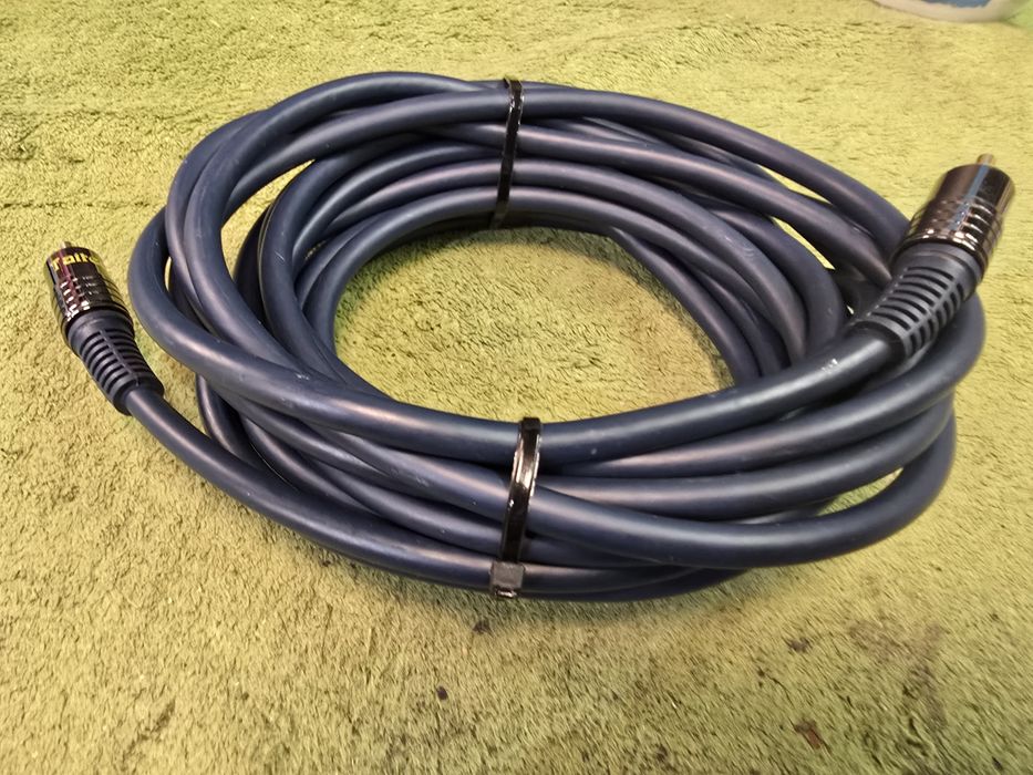 TAITECH kabel RCA do subwoofera 5 m.