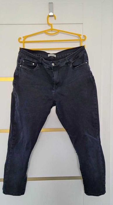 M'Sara czarne proste spodnie
