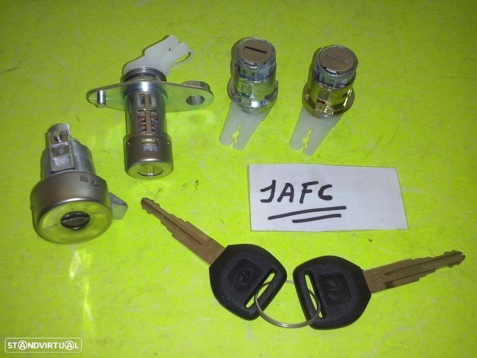 Kit canhões portas e ignição chaves Honda Civic 1991 Até 1995 3P NOVO