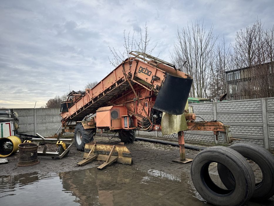 HOLMER Gebo RRL 180 doczyszczarka stacjonarna buraki