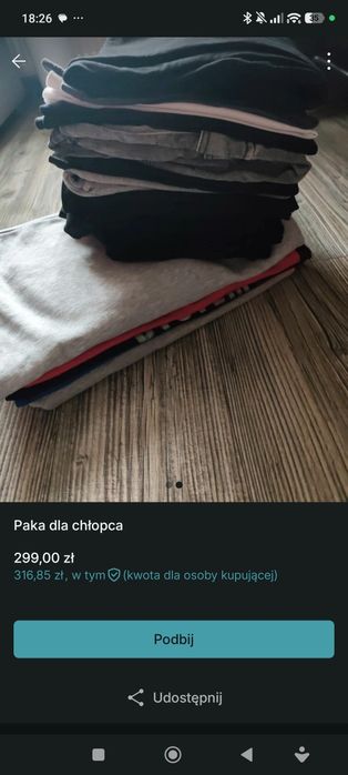 Paka dla chłopca