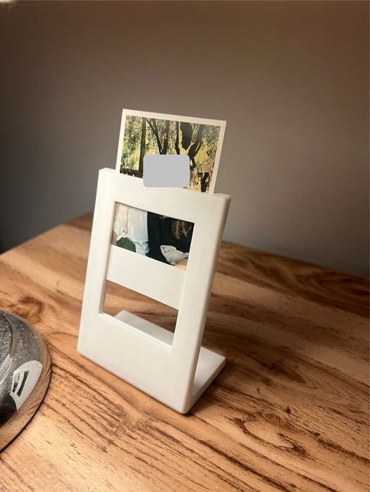 Moldura de Fotos Estilo Polaroid 3D - várias cores