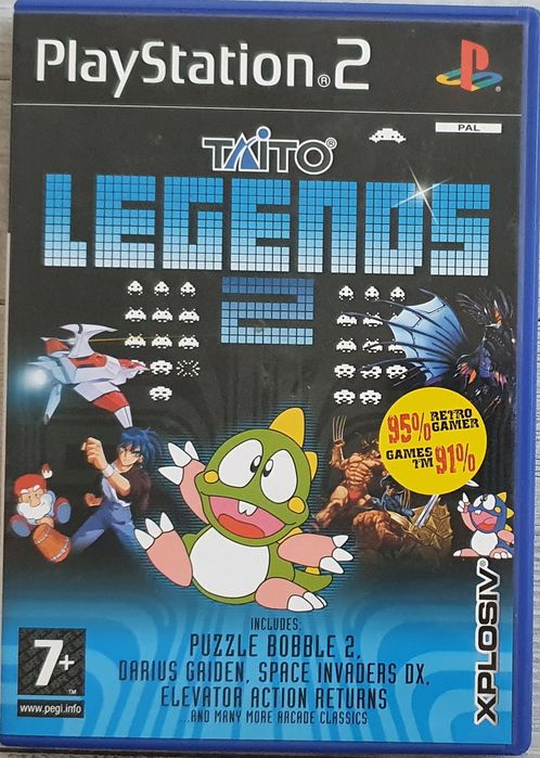 "Taito Legends 2" PlayStation 2 wersja angielska IDEAŁ!!