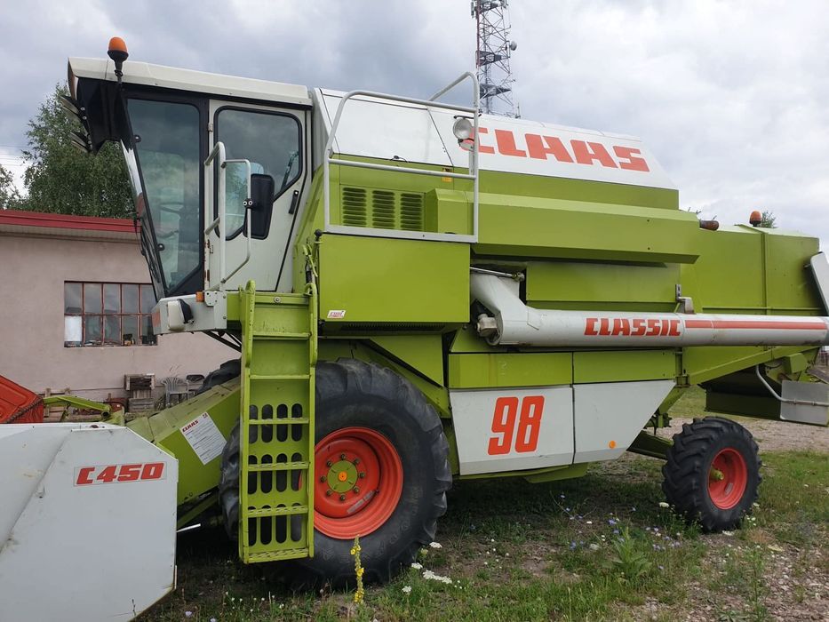 Claas Dominator 98 Classic  Super stan , silnik mercedes - 2420 mtg , heder 450 m , sprowadzony