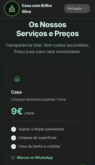 Prestação de serviços
