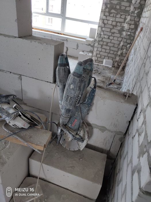 Алмазне буріння Сверління РІЗКА Шліфовка Loft