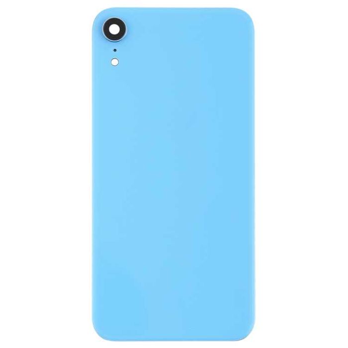 Klapka baterii z ramką aparatu iPhone XR Blue