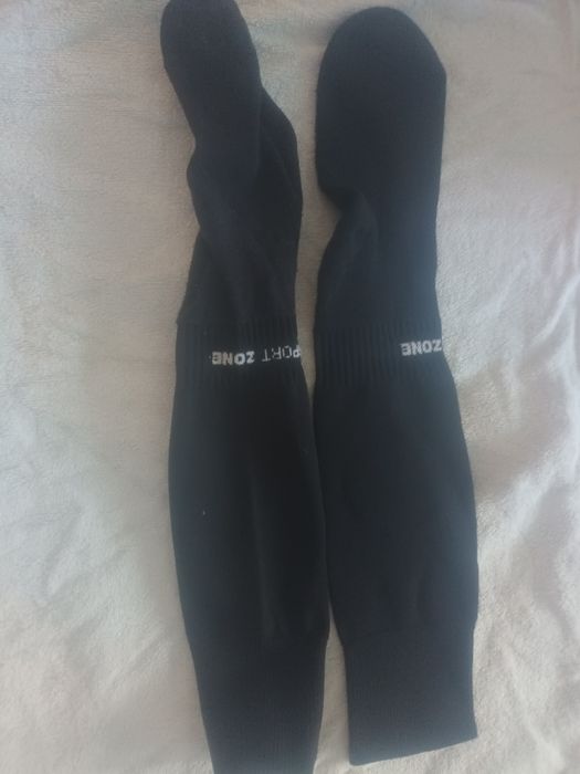 Meias de futebol pretas Sportzone