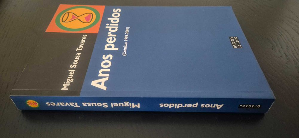 Livro "Anos perdidos" de Miguel Sousa Tavares