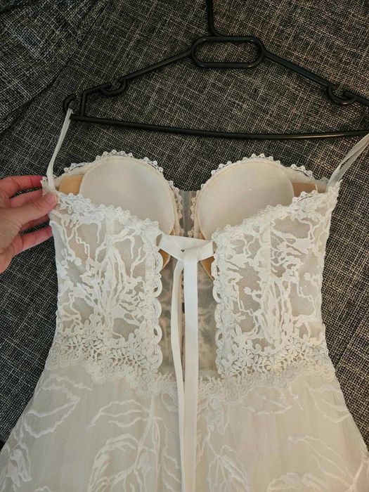 Suknia ślubna primavera śmietanka