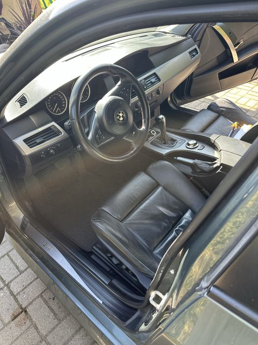 Bmw e60 po kolizji