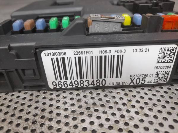 Caixa fusíveis / SAM / BSI CITROËN C3 Picasso (SH_)