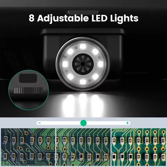 Цифровой микроскоп Andonstar AD210 с диагональю 10,1 дюйма, разрешение