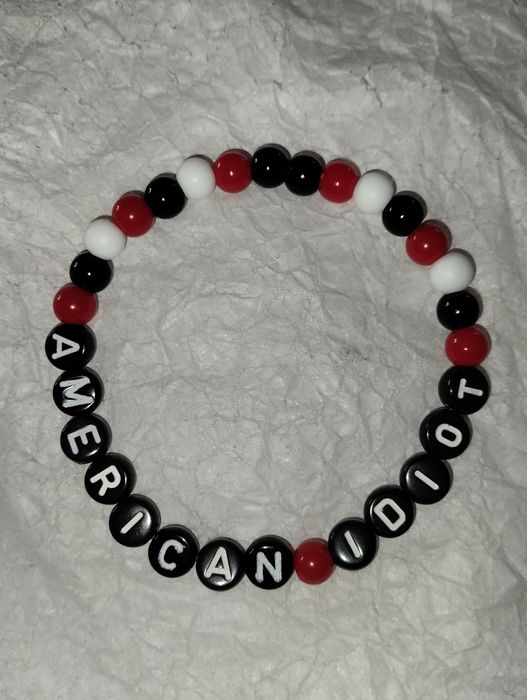 Pulseira Green Day American Idiot