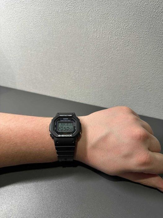 Новий Оригінал Casio G-SHOCK DW-5600E-1VER. Легендарна класика Касіо