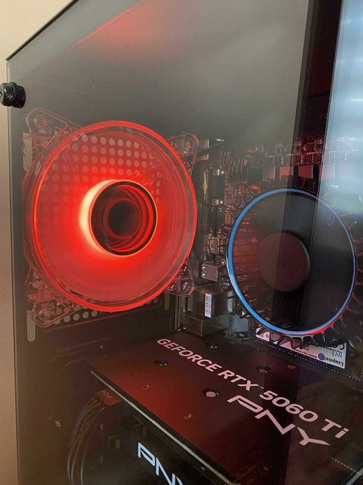 Zestaw Komputerowy ( RTX 5060 TI + intelcore i5-14400F  ) + monitor