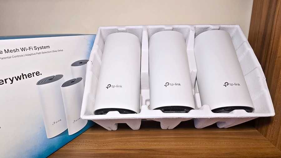 3x TP-Link Deco M4R - Sistema Wi-Fi Mesh
