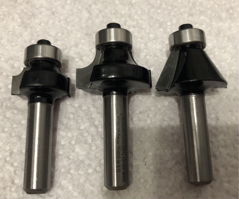 Набір фрез Bosch хвостовик Ø8мм, 6шт