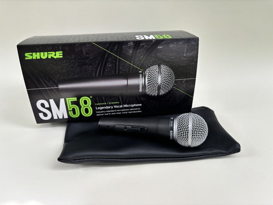 Legendarny Shure SM58 + statyw
