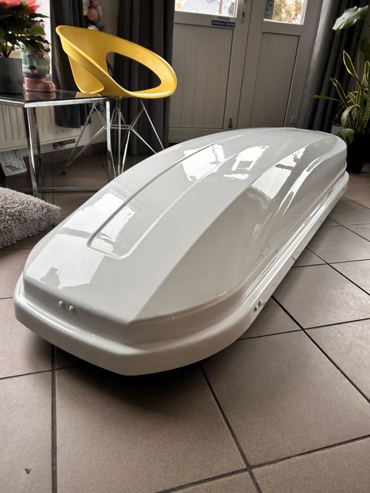 Bagażnik Hakr Magic 320 box dachowy  stan idealny biały
