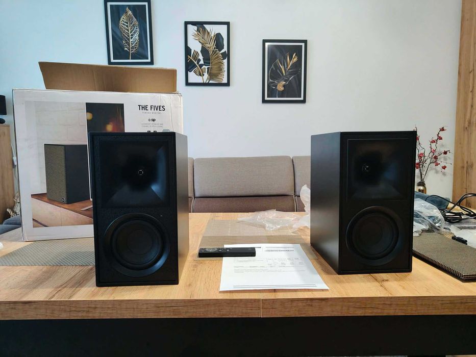 Aktywne Monitory Klipsch The Fives – Black – Stan Idealny-Gwarnacja