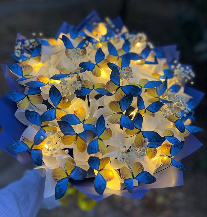 Букет з метеликів бабочек не дорого